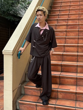 ke5_eigoさん（メンズ・170cm）の夏コーディネート