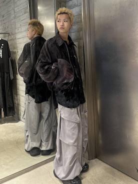「HARE（ハレ）のアイテム（カーゴパンツ）」を使った、ke5_eigoさん（メンズ・170cm）の夏コーディネート