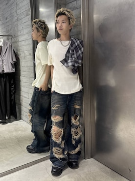 ke5_eigoさん（メンズ・170cm）の夏コーディネート