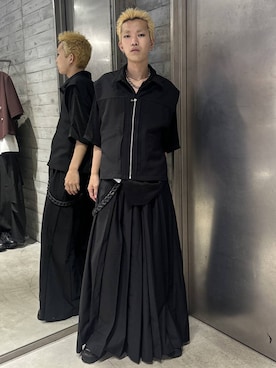 「HARE（ハレ）のアイテム（パンツ）」を使った、ke5_eigoさん（メンズ・170cm）の夏コーディネート