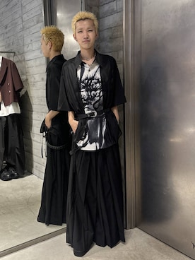 「HARE（ハレ）のアイテム（パンツ）」を使った、ke5_eigoさん（メンズ・170cm）の夏コーディネート