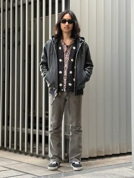 「アイテム（リング、その他）」を使った、Bill Wall Leatherさん（メンズ・173cm）の夏コーディネート
