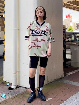 「BILL WALL LEATHER（ビルウォールレザー）の【EXCLUSIVE】Open Sun Ring（リング、その他）」を使った、Bill Wall Leatherさん（メンズ・170cm）の夏コーディネート