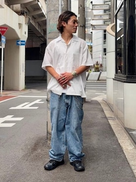 「BILL WALL LEATHER（ビルウォールレザー）のアイテム」を使った、Bill Wall Leatherさん（メンズ・165cm）の夏コーディネート
