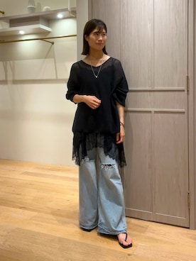 nabecooさん（レディース・158cm）の夏コーディネート