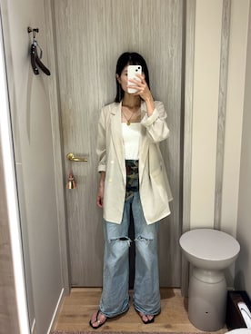 nabecooさん(レディース・158cm)の夏コーディネート