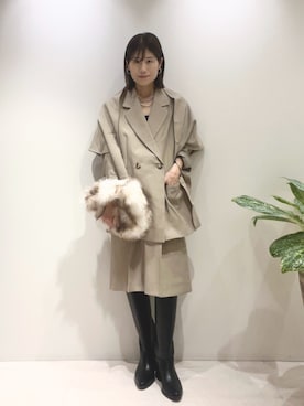 nabecooさん(レディース・158cm)の秋コーディネート