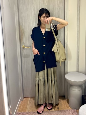 nabecooさん（レディース・158cm）の夏コーディネート
