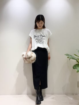 「GALENA（LOUNGEDRESS）（ガレナ）のアイテム」を使った、nabecooさん（レディース・158cm）の夏コーディネート