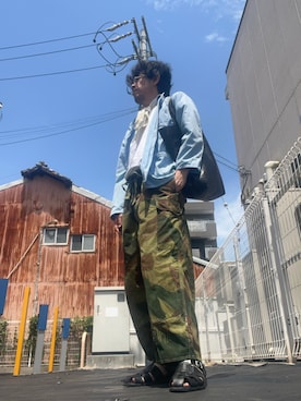「Paraboot（パラブーツ）のアイテム」を使った、kmeurovintage1012さん（メンズ・171cm）の春コーディネート
