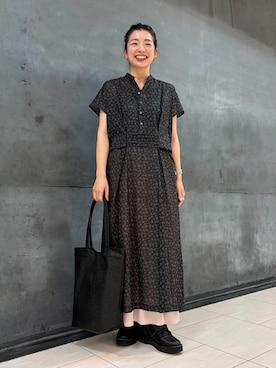 「ZUCCa（ズッカ）のアイテム」を使った、ZUCCa OFFICIALさん（レディース・154cm）の夏コーディネート