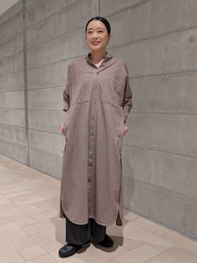 「ZUCCa（ズッカ）のベルテッドスニーカー / スニーカー（スニーカー、ブラック系）」を使った、ZUCCa OFFICIALさん（レディース・154cm）の秋コーディネート