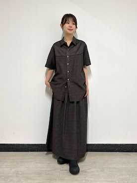 「ZUCCa（ズッカ）のベルテッドスニーカー / スニーカー（スニーカー、ブラック系）」を使った、ZUCCa OFFICIALさん（レディース・154cm）の秋コーディネート