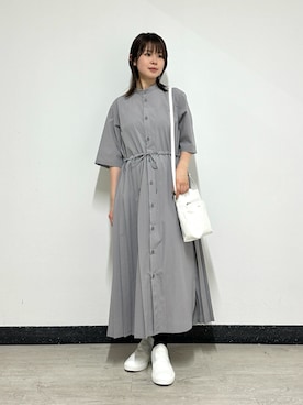 「ZUCCa（ズッカ）のアイテム」を使った、ZUCCa OFFICIALさん（レディース・156cm）の夏コーディネート