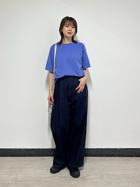 「ZUCCa（ズッカ）のアイテム」を使った、ZUCCa OFFICIALさん（レディース・156cm）の夏コーディネート