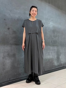 「ZUCCa（ズッカ）のアイテム」を使った、ZUCCa OFFICIALさん（レディース・154cm）の夏コーディネート