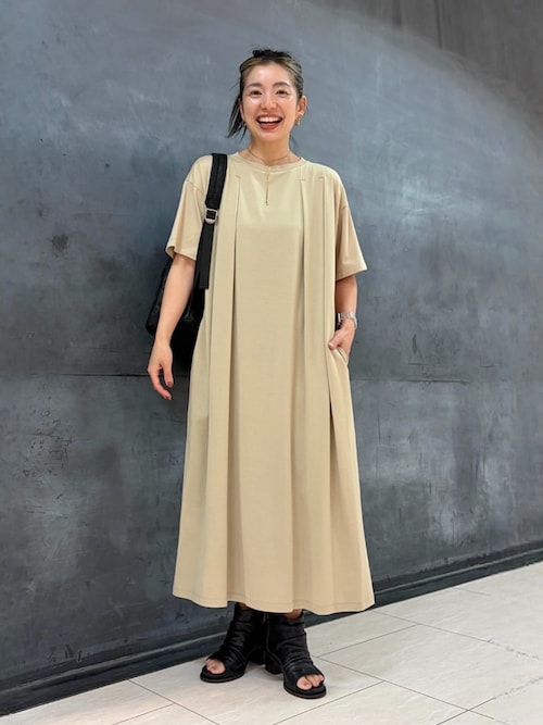 ZUCCa（ズッカ） ワンピース TUCK JERSEY / S : ZOZOTOWN Yahoo!店