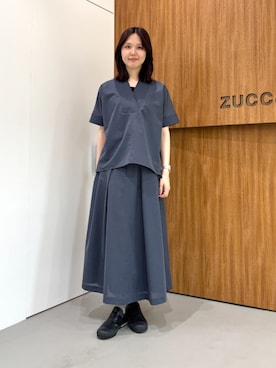 「ZUCCa（ズッカ）のアイテム」を使った、ZUCCa OFFICIALさん（レディース・164cm）の夏コーディネート