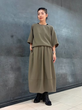 「ZUCCa（ズッカ）のアイテム」を使った、ZUCCa OFFICIALさん（レディース・154cm）の夏コーディネート