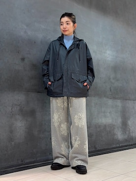 「ZUCCa（ズッカ）のアイテム」を使った、ZUCCa OFFICIALさん（レディース・154cm）の秋コーディネート