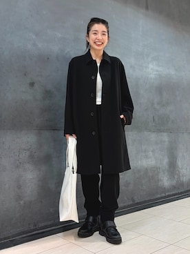 「ZUCCa（ズッカ）のアイテム」を使った、ZUCCa OFFICIALさん（レディース・154cm）の秋コーディネート