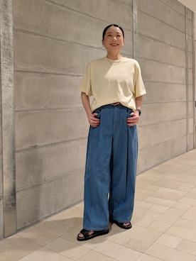 「ZUCCa（ズッカ）のアイテム」を使った、ZUCCa OFFICIALさん（レディース・154cm）の夏コーディネート