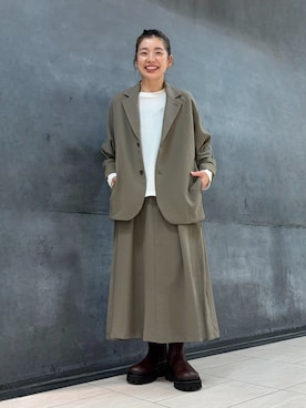 ZUCCa OFFICIALさん(レディース・154cm)の秋コーディネート