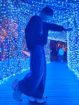 「Needles（ニードルス）のアイテム（パンツ）」を使った、yuu10さん（メンズ・177cm）の冬コーディネート