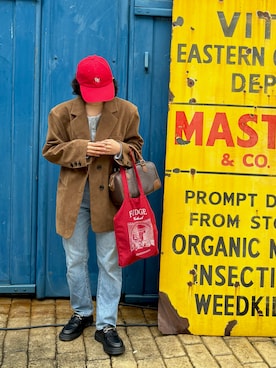 「MUHET（ミュエータ）のアイテム」を使った、Honokaさん（レディース・153cm）の秋コーディネート