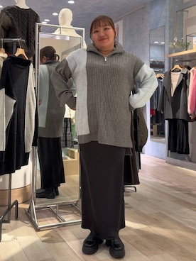 「アイテム（スカート）」を使った、あやっぺさん（レディース・161cm・30代）の冬コーディネート