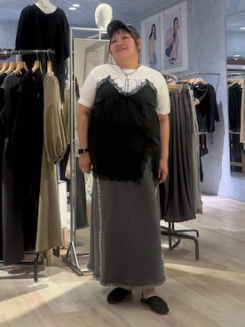 あやっぺさん（レディース・161cm）の春コーディネート