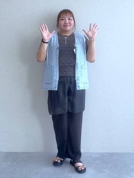 あやっぺさん（レディース・161cm）の春コーディネート