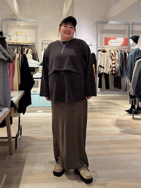 「アイテム（その他シューズ）」を使った、あやっぺさん（レディース・161cm・40代）の冬コーディネート