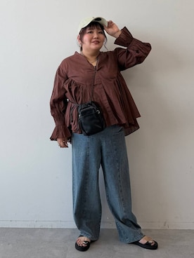 あやっぺさん（レディース・161cm）の春コーディネート