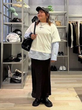 あやっぺさん（レディース・161cm）の春コーディネート