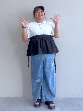 あやっぺさん(レディース・161cm)の夏コーディネート
