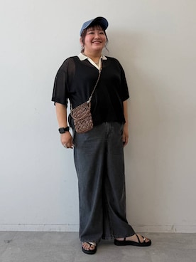 あやっぺさん（レディース・161cm）の春コーディネート