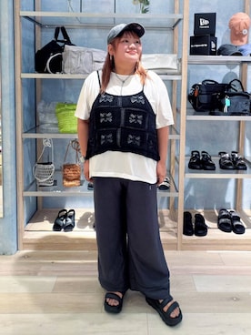 あやっぺさん（レディース・161cm）の夏コーディネート