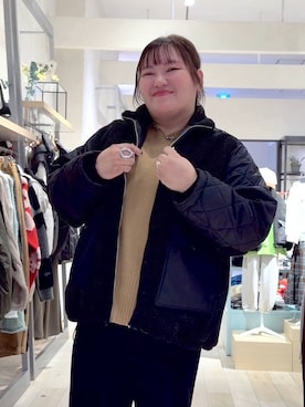 「アイテム（ブルゾン）」を使った、あやっぺさん（レディース・161cm）の秋コーディネート