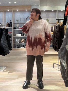 「アイテム（サンダル）」を使った、あやっぺさん（レディース・161cm・30代）の冬コーディネート