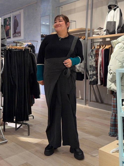 12ゲージ袖配色プルオーバー2　497490