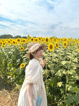 「アイテム（ワンピース/ドレス）」を使った、まゆさん（レディース・152cm）の秋コーディネート