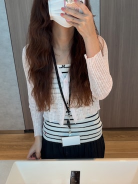 「アイテム（キャミソール）」を使った、FUDGEさん（レディース・160cm・30代）の夏コーディネート