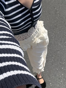 「SVEC（シュベック）のアイテム（シューズ）」を使った、FUDGEさん（レディース・160cm）の春コーディネート