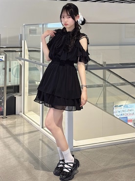 「INGNI（イング）のアイテム」を使った、彩さん（レディース・155cm）の春コーディネート