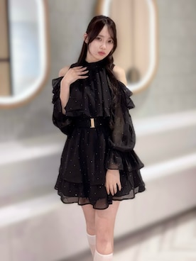「INGNI（イング）のアイテム」を使った、彩さん（レディース・155cm）の秋コーディネート