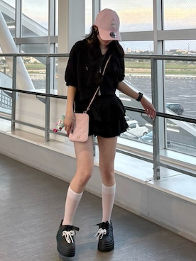 彩さん（レディース・155cm）の春コーディネート