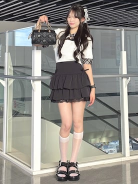 彩さん（レディース・155cm）の春コーディネート