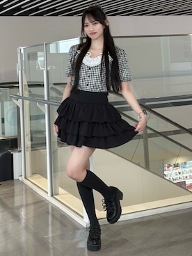 彩さん(レディース・155cm)の夏コーディネート