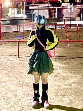 「lilful（リルフル）のアイテム」を使った、mapi☆ﾐさん（レディース・151cm）の春コーディネート